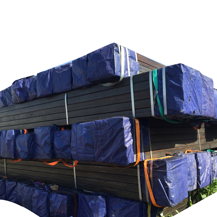 75x75 mm Welded Carbon Black Iron Tube Square Pipe