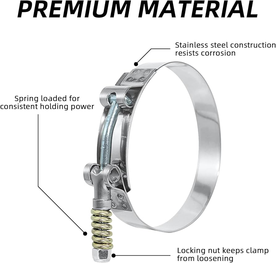T Bolt Clamps with Spring