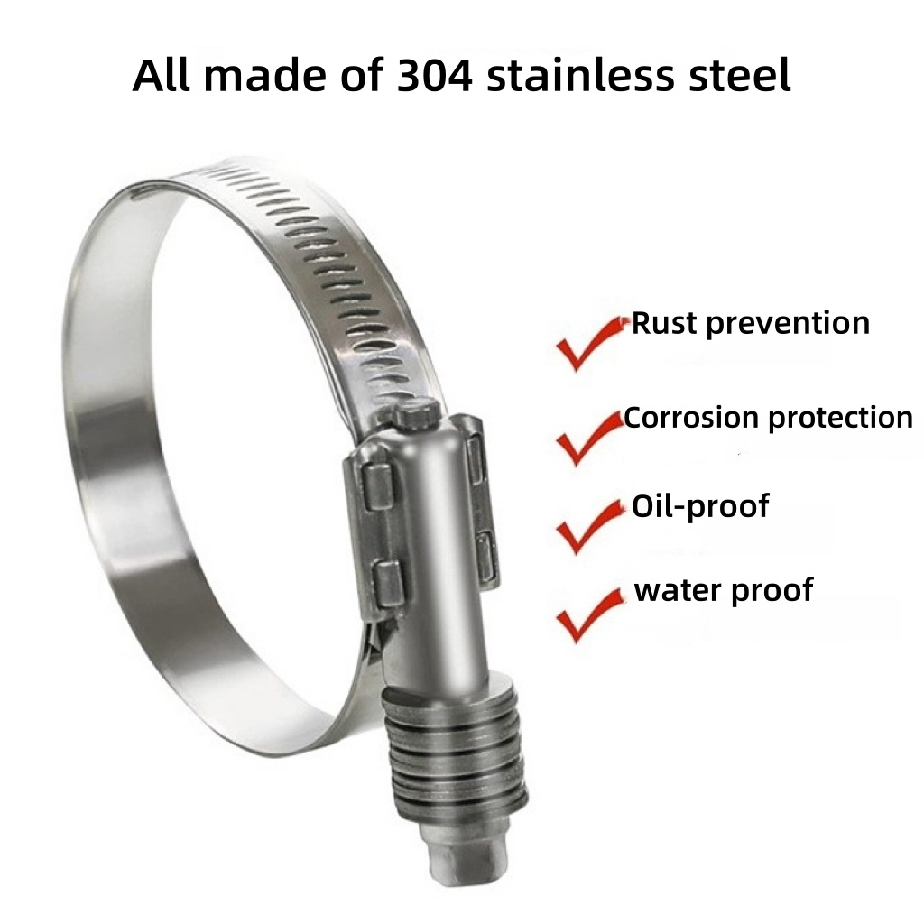 Heavy Duty American Type Hose Clamp