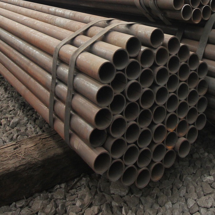 BS 1387 ASTM A53 MS Carbon Steel Pipe Standard Length Round Pipe
