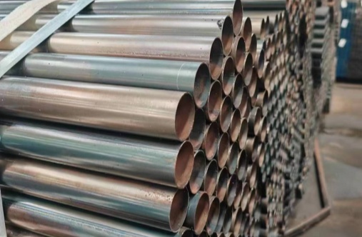 BS 1387 ASTM A53 MS Carbon Steel Pipe Standard Length Round Pipe